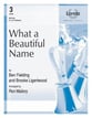 What a Beautiful Name Handbell sheet music cover